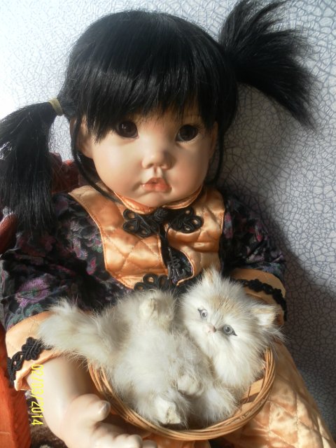 Мои малыши, фарфоровые куклы от Синди Маршнер Рольф