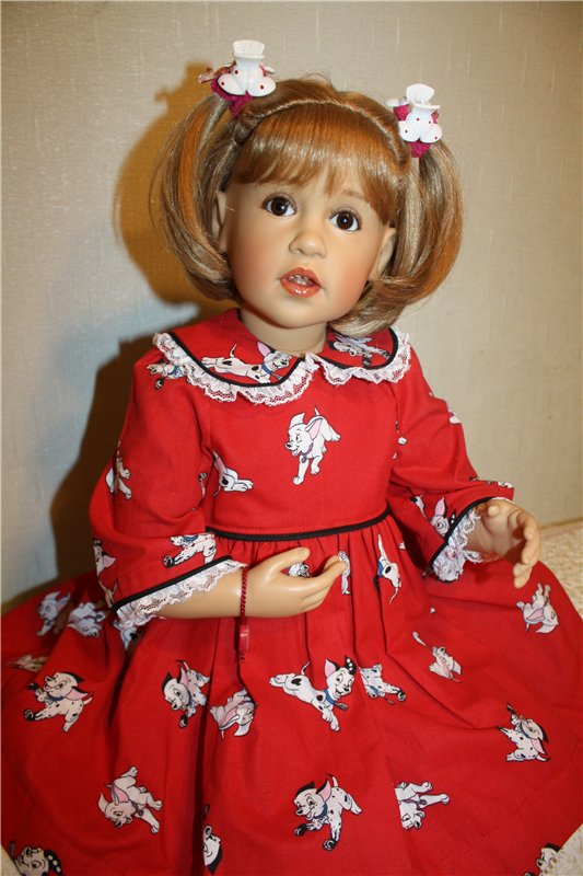 Третья часть. Моя Тува блондиночка от автора Sissel Skille, в новом наряде (фото 5)