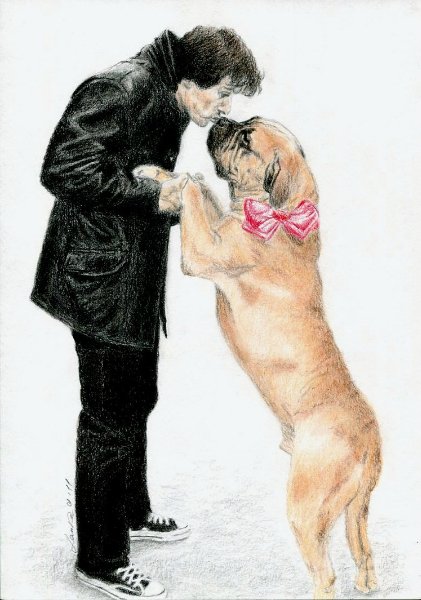 А ещё я немножечко рисую…