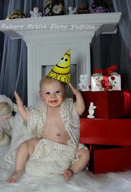 Первый праздник малыша. Куклы реборн Елены Ядриной
