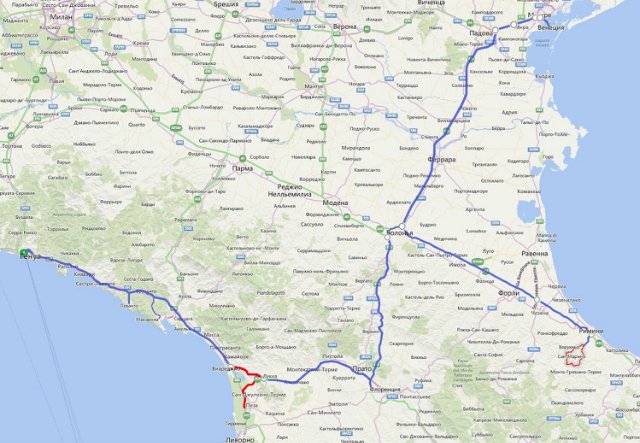 "Моя Италия". Часть 3 - Виареджо, Лукка, Пиза