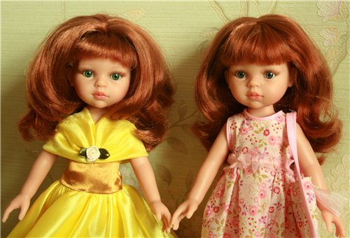 Мои коллекции кукол Paola Reina и Corolle. Сравнение (фото 3)