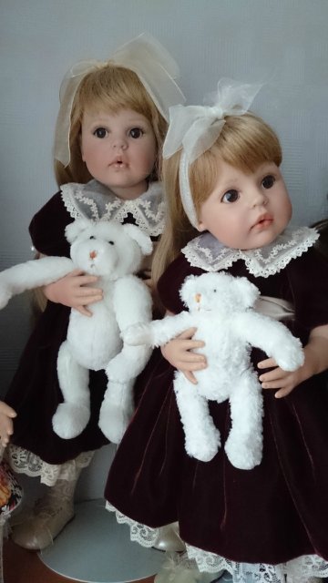 Мои замечательные девчушки автора Донны Руберт от фирмы ArtistaDolls