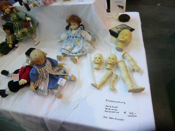 Выставка TEDDYBÄR TOTAL 2015 в Мюнстере. Часть четвертая - кукольно-завершающая