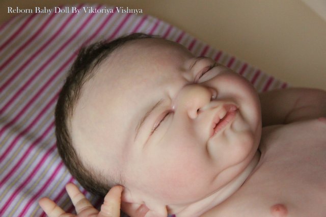 Наконец... представляю вам мою куколку... Реборн Виктории Вишни