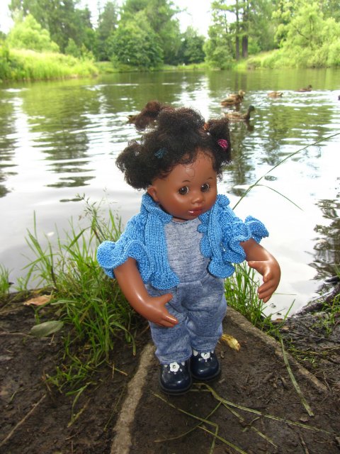 Мишельки на даче. Куклы Rosemarie Anna Muller