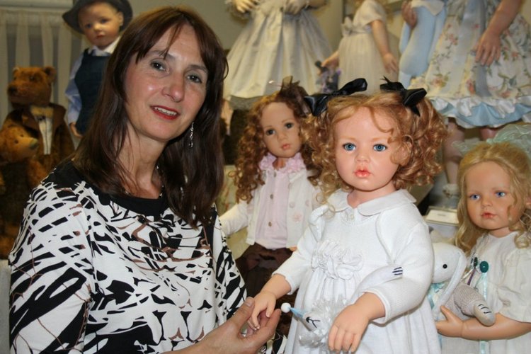 Летняя встреча коллекционеров в магазине Гюнзел, Голландия. Продолжение второй части. Куклы Hildegard Gunzel