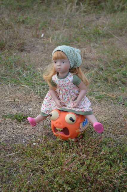 Француженка в провинции. Куклы Sylvia Natterer finouche от Petitcollin и minouche от Kathe Kruse