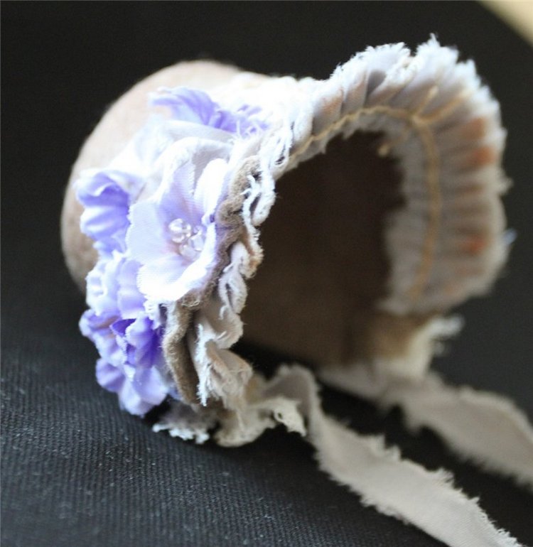 Неожиданно. Шляпка-капор для Монстры (фото 8)