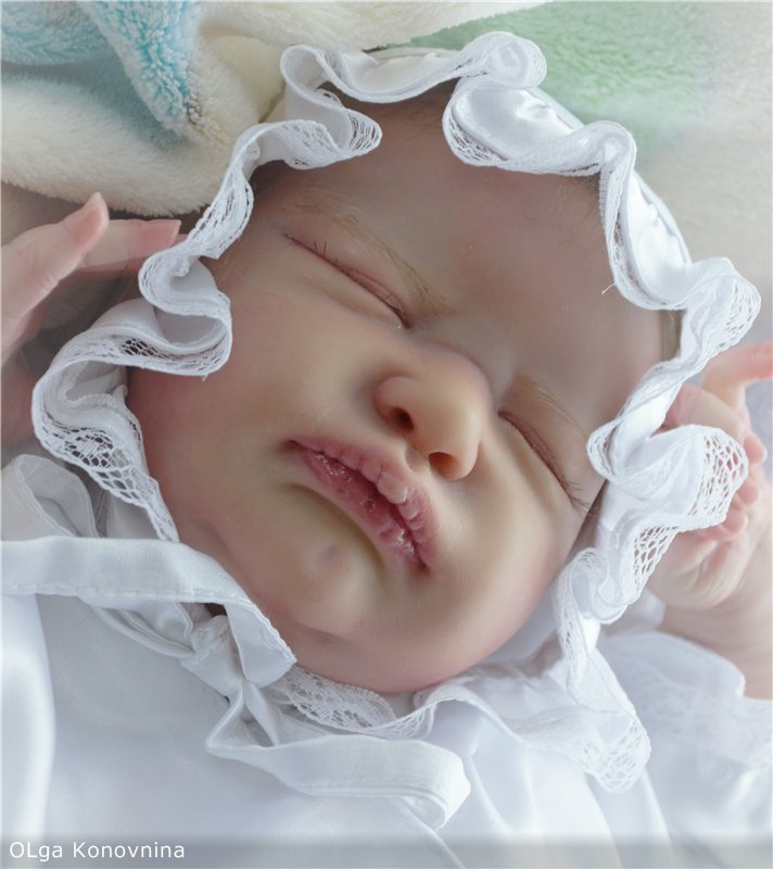 Серенити, скульптор Laura Lee Eagles, малявочка реборн от Ольги Коновниной (фото 10)