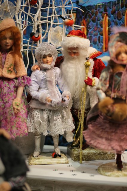 Великолепие выставки "Искусство Куклы" 11 декабря 2015 г