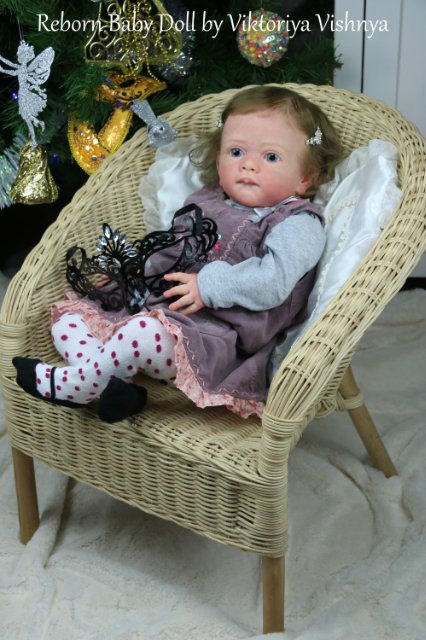 Настенька из сказки Морозко! Куколка реборн Виктории Вишни