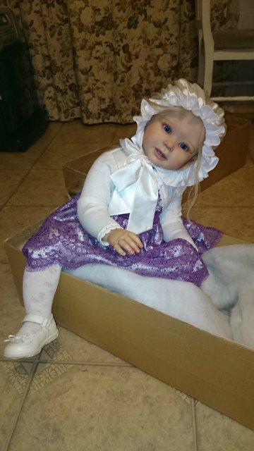 Мое солнышко - малышка Джастина из молда Бонни by Linda Murray (фото 6)