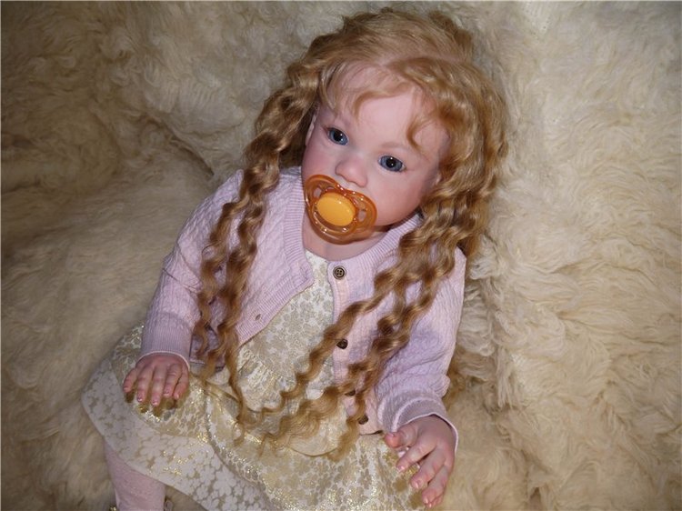 Малышка Злата, кукла реборн Натальи Фединой, Baby-Zest