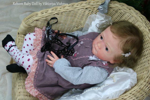Настенька из сказки Морозко! Куколка реборн Виктории Вишни