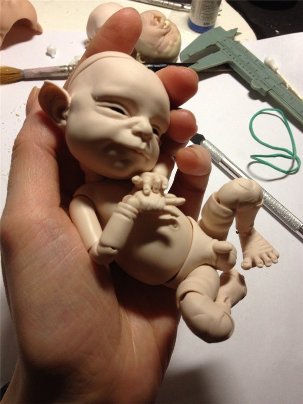 Мальчик. Фото 18+ — Авторские куклы ручной работы: текстильные (фото 2)