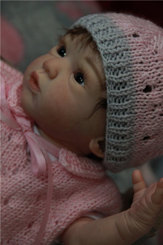 Малышка Карина. Куколка из молда Maike от Gudrun Legler