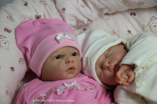 Близняшечки Ноа... Куколки реборн Виктории Вишни