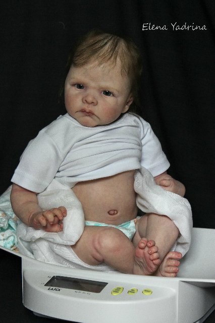 Когда солнышко хмурится... Куклы реборн Елены Ядриной