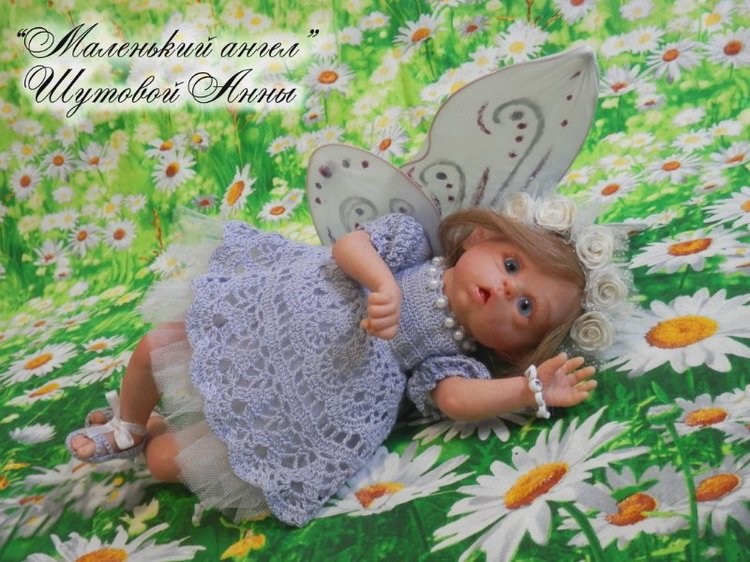 Крошка Дюймовочка. Кукла реборн Шутовой Анны (фото 9)