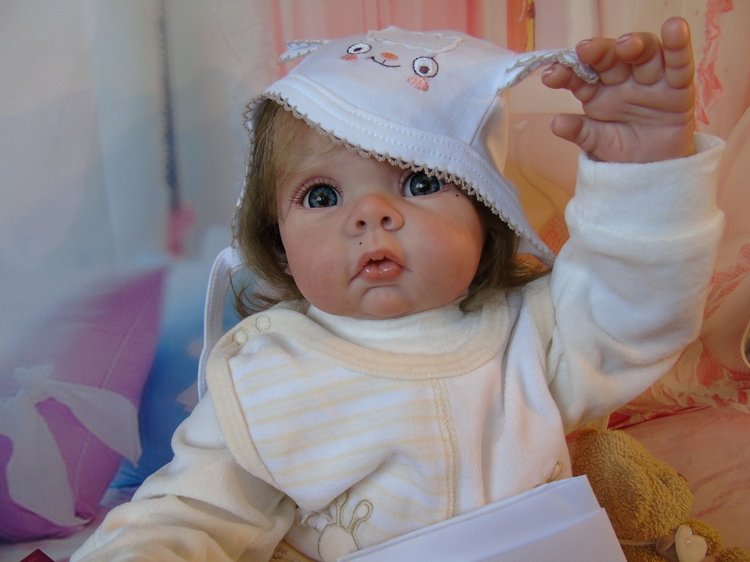 Малышка Карина — Куклы Реборн (Reborn): домашние фото (фото 10)