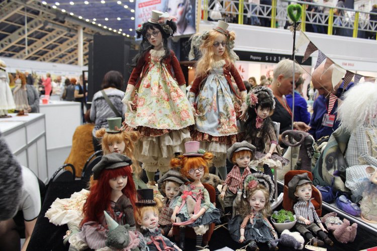 Тишинка! "Многофото", или "ах, сколько красоты!". Давайте любоваться вместе. Салон кукол 2016. Фотообзор (фото 3)