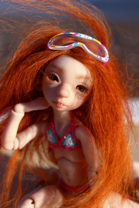 Как Фиби в отпуск съездила. Авторская бжд-мышка Лидии Снуль