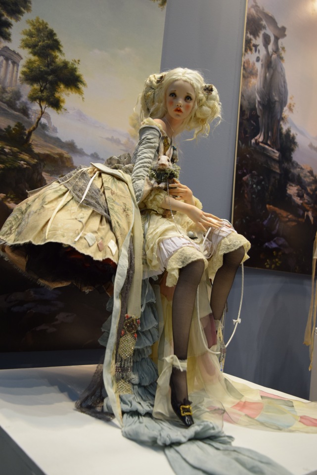 VII Московская международная выставка "Искусство Куклы". Портреты кукольной души или незримый диалог. Часть 2