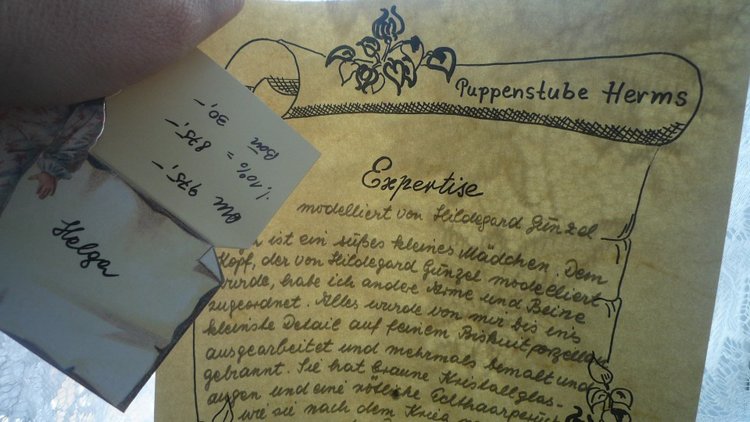 Фарфоровая кукла от Hildegard Günzel | Бэйбики Фарфоровая кукла от Hildegard Günzel