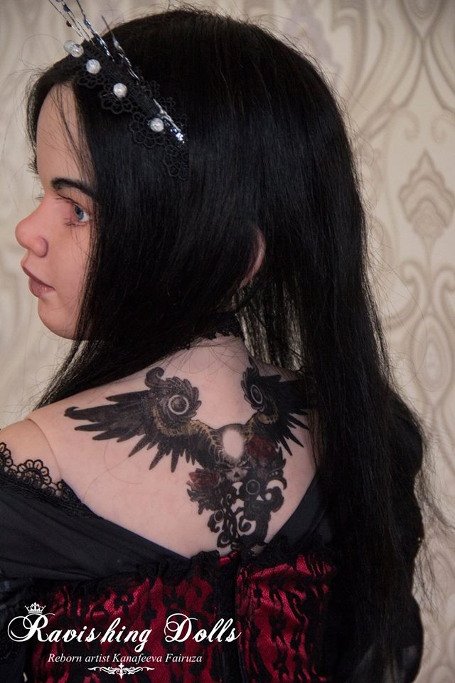 Готичная Габриэль. Gothic girl Mahafsoun