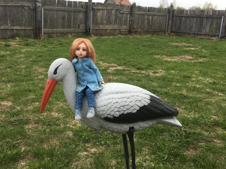 В погоне за весной — Домашние фото авторских кукол: личные коллекции