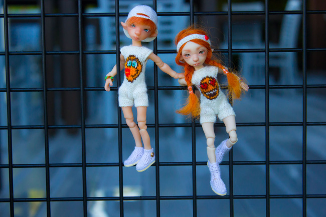 Мышулики в отпуске. Авторские куклы Лидии Снуль. BJTales