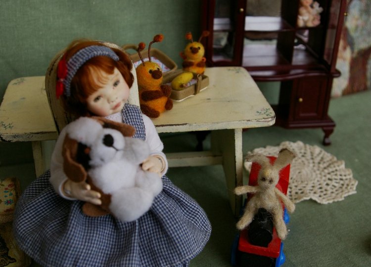 Игрушки маленькой Миры — Домашние фото авторских кукол: личные коллекции (фото 10)