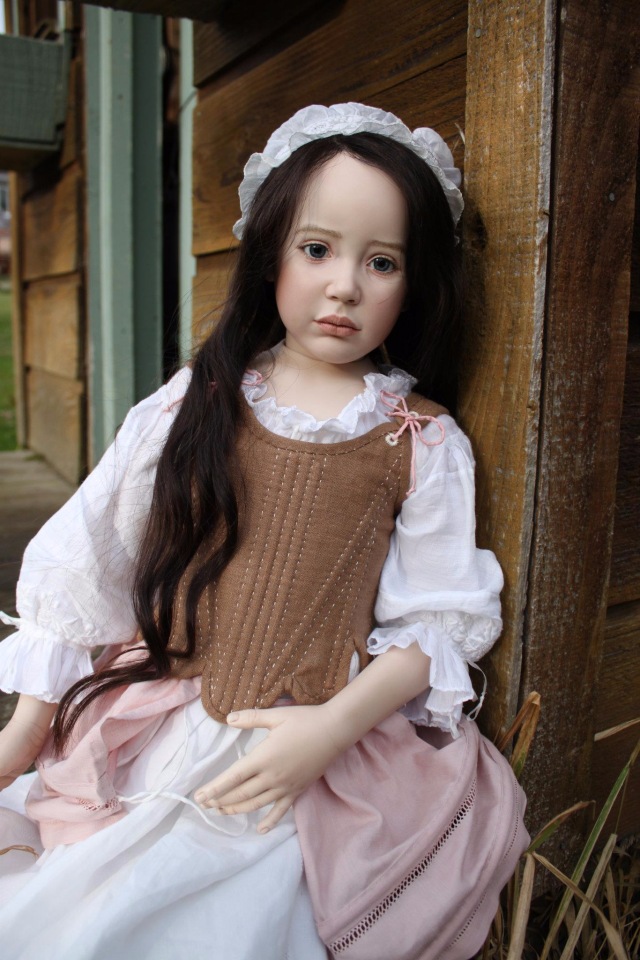 Процесс создания фарфоровых кукол - Джинн Гросс (Jeanne Gross). Часть пятая: Машина времени