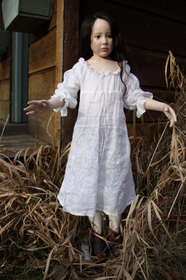 Процесс создания фарфоровых кукол - Джинн Гросс (Jeanne Gross). Часть пятая: Машина времени (фото 4)