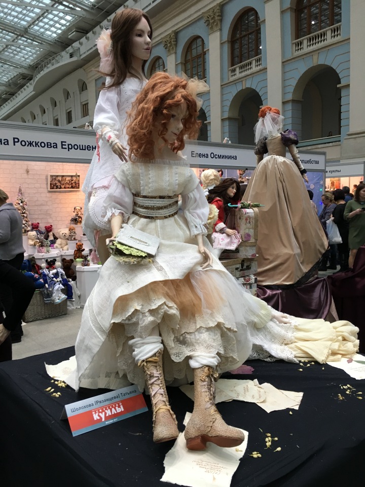 Выставка кукол в Гостином дворе - декабрь 2017 - мой взгляд - часть 3 | Бэйбики Выставка кукол в Гостином дворе - декабрь 2017 - мой взгляд - часть 3