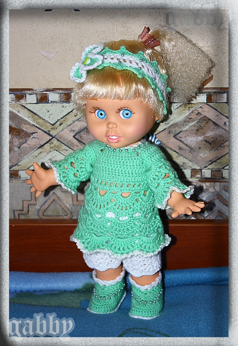 "Нежная мята" для малышки Ксюшеньки (фото 5)