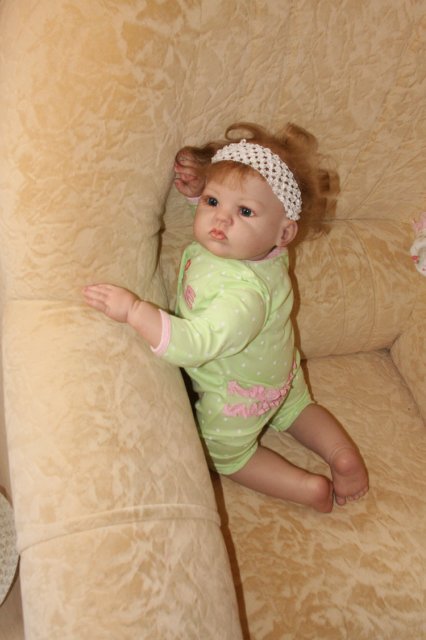 Пончик Люся - моя кукла реборн