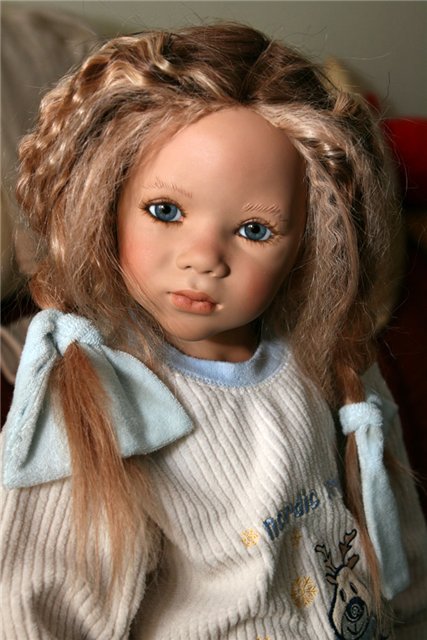 "Игрушки" для взрослых людей. TAMINA из коллекции 2006 года от Annette Himstedt