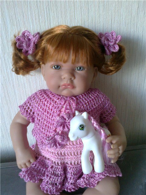 А мы очень любим розовый цвет или последние вязалочки по летним мотивам (фото 4)