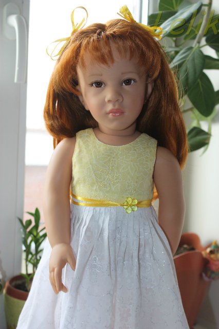 Новое платье Шанталь и наш Зая (фото 9)