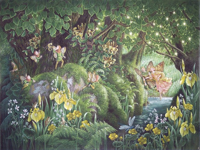 Мир эльфов и фей от Ширли Барбер (SHIRLEY BARBER)