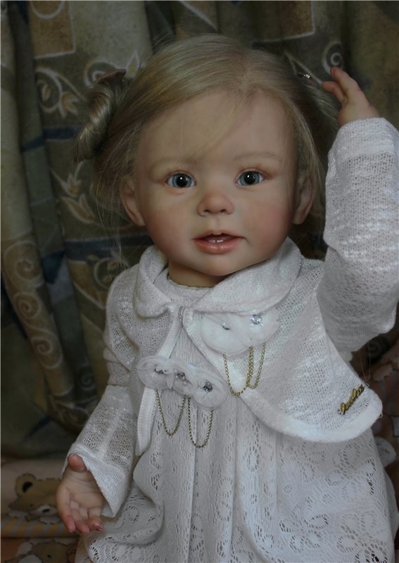 Золотая Злата. Кукла реборн Анастасии Гангало (фото 10)