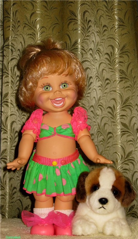 Натали - сладкая ягодка! Кукла Galoob Baby Face (фото 8)