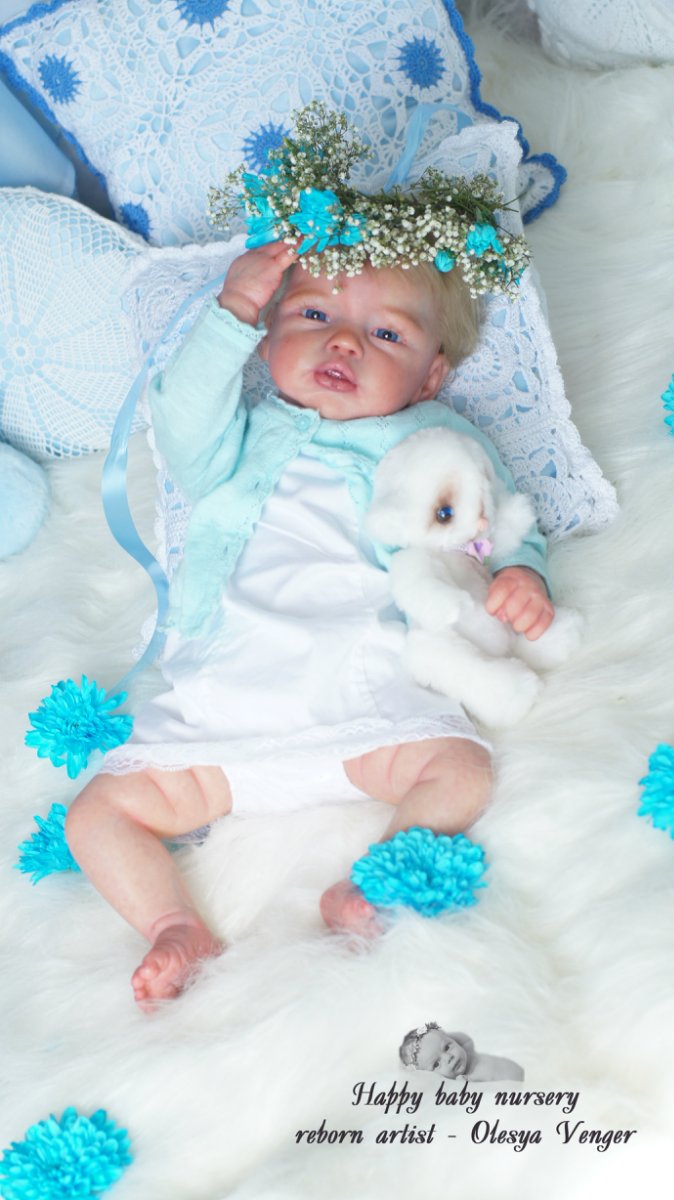 Моя маленькая Бэль. Кукла реборн Олеси Венгер (фото 3)