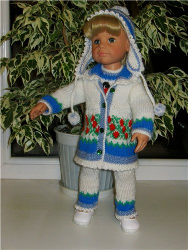 Снегири прилетели. Теплая одежда для фэйсинок и кукол Готц