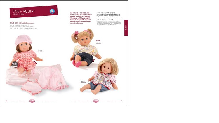 2015 Gotz Catalogue — Куклы Gotz (Готц): Ханна (фото 4)