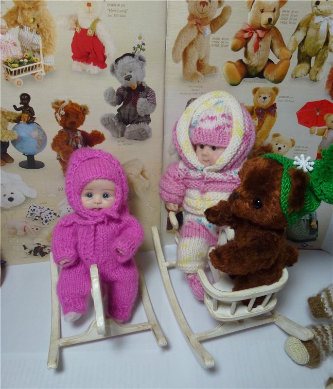 Сильвестор и малышки… Мех и полимерная глина