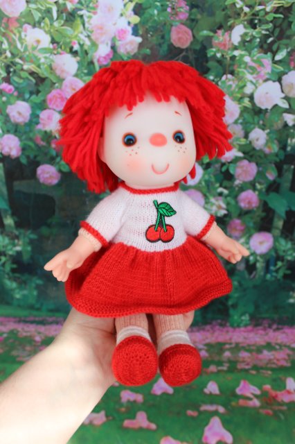 Куколки из винтажных заготовок