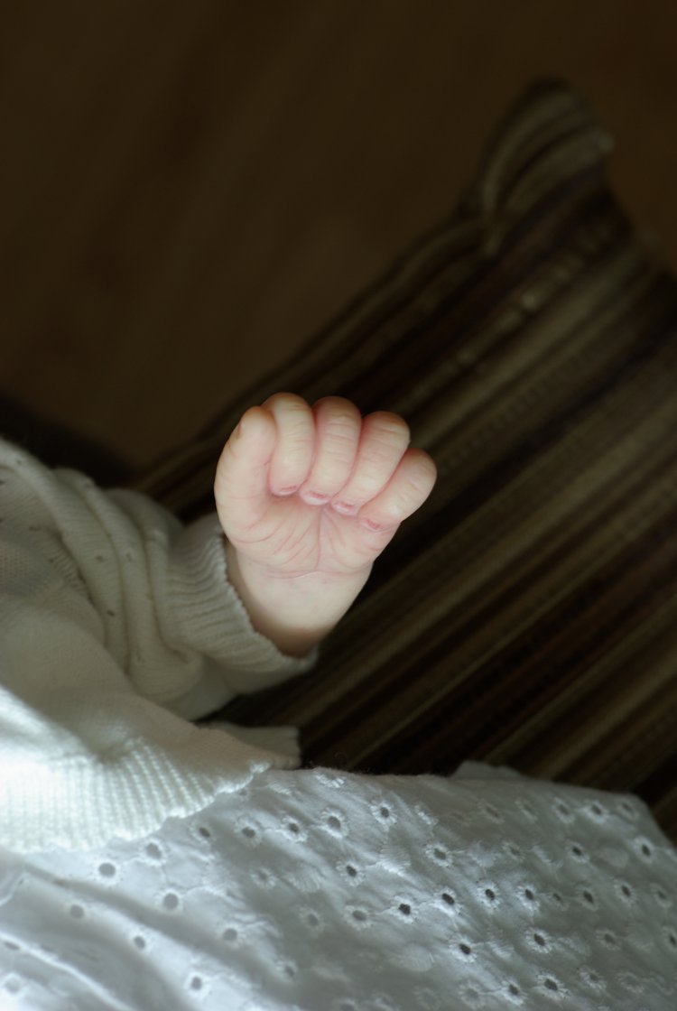 Маленькая кукла реборн Лия из молда ТиныКеви